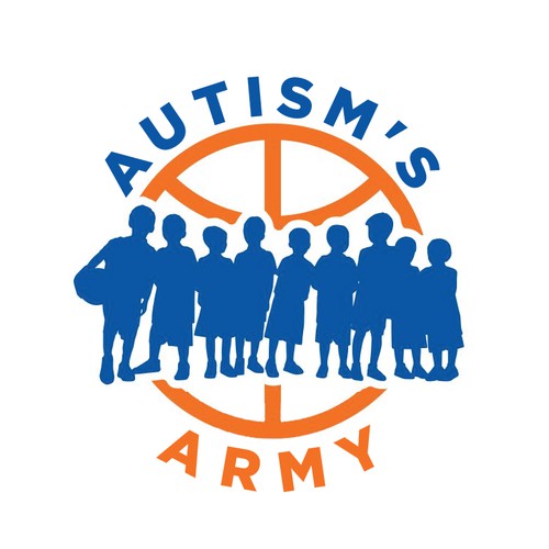 Basketball Logo for Team 'Autism's Army' - Your Winning Logo Featured on Major Sports Network Design by erik090611