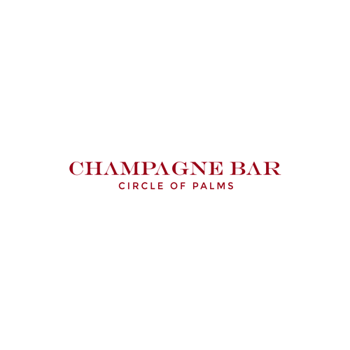 Luxury and modern Champagne Bar logo Design by Ale!StudioDesign