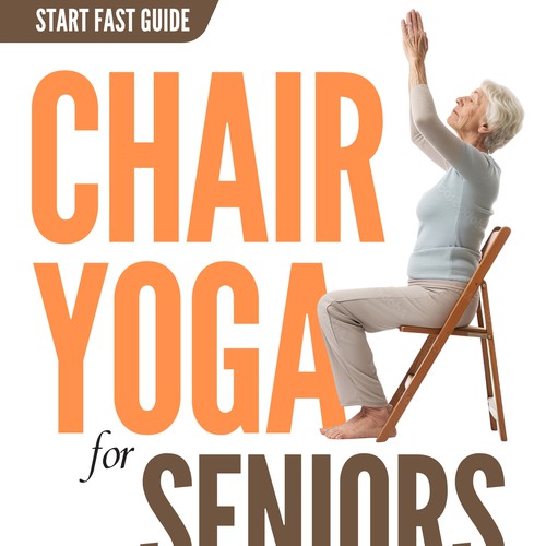 Attention grabbing book cover for "chair yoga for seniors" Design réalisé par Ed Davad