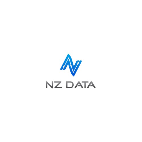 NZ Data New Branding Design by AlphaCeph