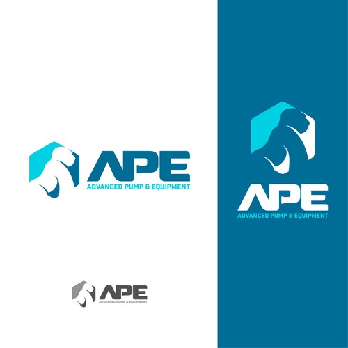 APE (Advanced Pump and Equipment) logo redesign Design by Z Creatives