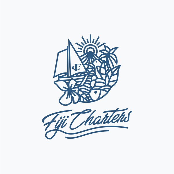 Design by Komodo Joe titled "A logo that speaks about natural beauty of fiji. "