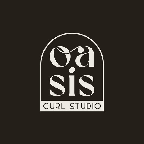 A logo for a curl studio that supports woman in feeling confident in their natural texture Design by perféctroll
