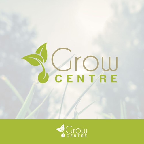 Logo design for Grow Centre Réalisé par creatonymous