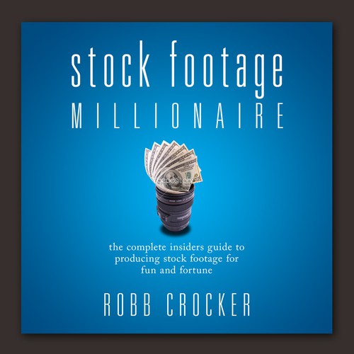 Eye-Popping Book Cover for "Stock Footage Millionaire" Diseño de Adi Bustaman