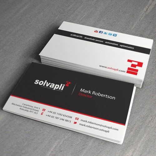 Create the next stationery for solvapli Design by commit