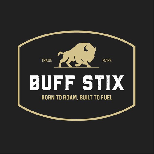 Buff Stix...Lean, Delicious, Buffalo Strong. Design by Studio 135+