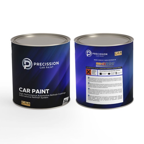 Label for Professional Automotive Refinish Products Design von Carlos Eng