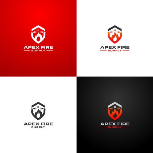 Apex Fire Supply Logo Wanted Design by LORENT'Z