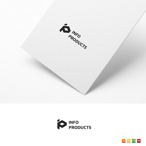 InfoProducts.com - Logo & Branding Design by Jen`P.