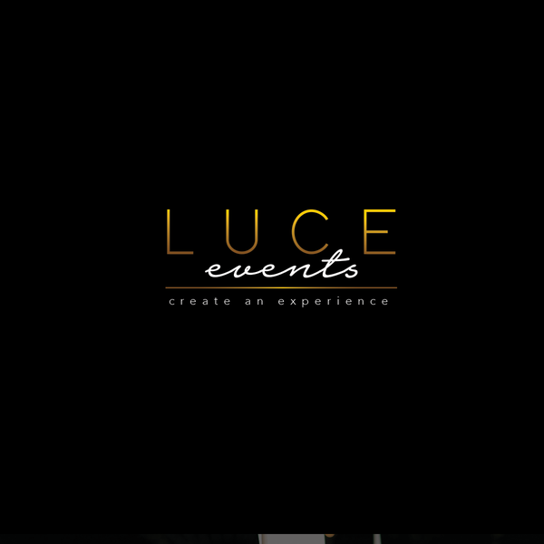 Design realizzato da Birech intitolato "Luce Events"