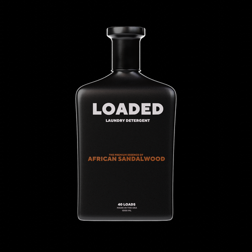Masculine Cologne-Scented Laundry Detergent Bottle Diseño de Seny3d