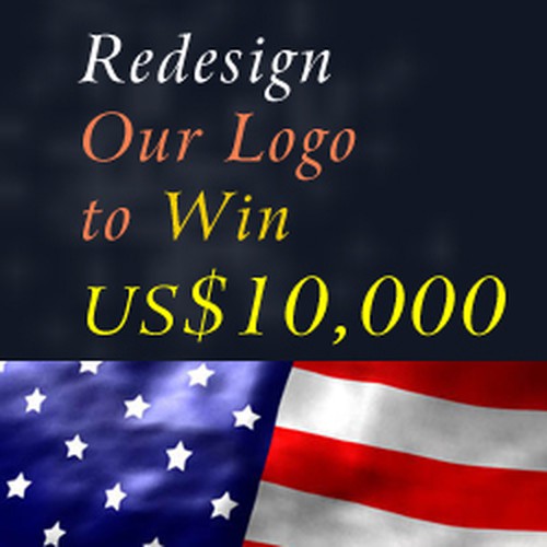 Logo / Graphic to promote US$10,000 Logo Design Competition Design by Raaju