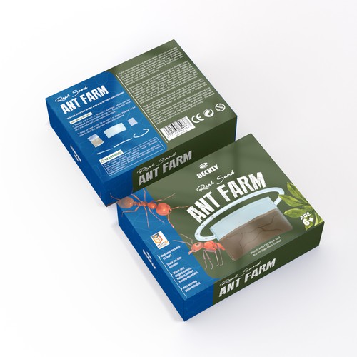 Eye Catching Ant Farm Box Design Design by CUPEDIUM