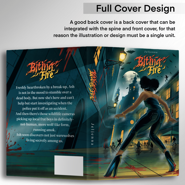 Design by Lindu Saputro titled "Fantasy Illustration for Fiction Book"