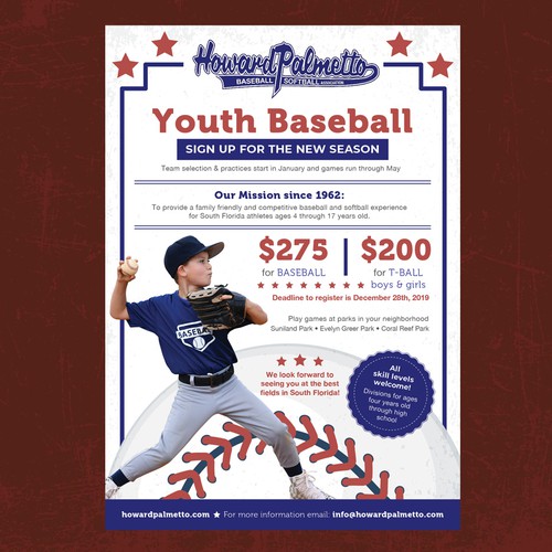 do professionally and creative baseball flyer in 24hr