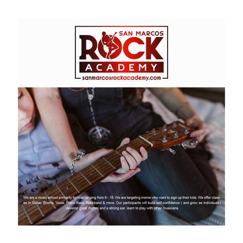 San Marcos Rock Academy Design by HK.designs