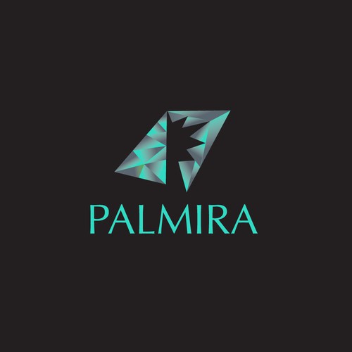 Palmyra Logo Context - Mix of History and Technology Design by ZOM