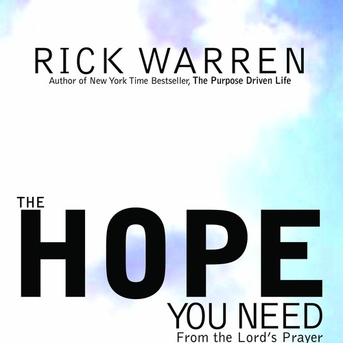 Design Rick Warren's New Book Cover Diseño de ohmymelissa