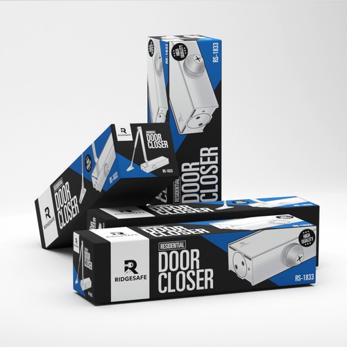 Design a Modern Packaging Design for Hardware Company (Door Closer) Design by Dem Ro