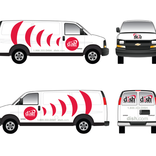 Design V&S 002 ~ REDESIGN THE DISH NETWORK INSTALLATION FLEET por 4TStudio