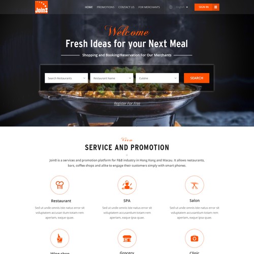 Web page design contest entry by Gendesign