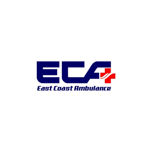 East Coast Ambulance Logo Design by Ladal_LE™