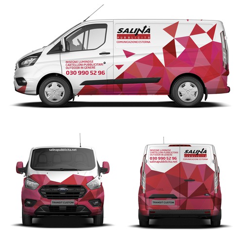 Car, truck or van wrap contest entry by Raymond Russo