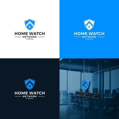 "Create a Scalable National Brand Logo for Home Watch Network (Home Watch Service in Florida)" winning Logo & business card