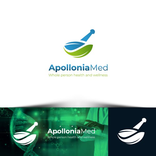 Logo - Where science meets nature. Whole human health Design by ⭐️DRISIGNER™ ⭐️