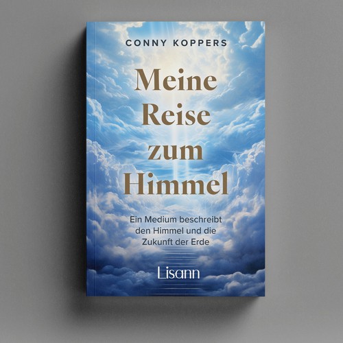 Cover for spiritual book My Journey to Heaven Design by P I X 3 L