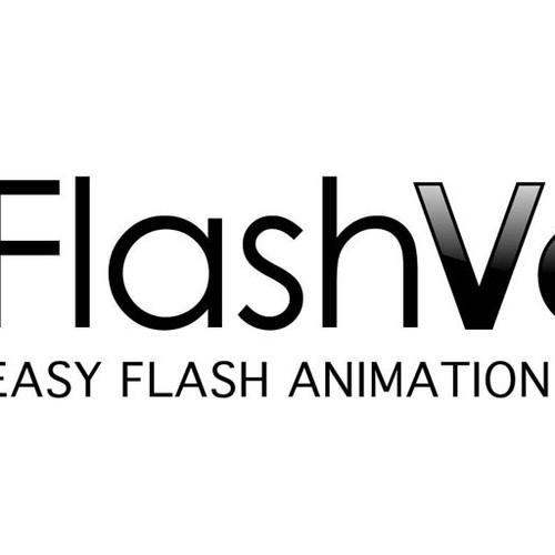 FlashVortex.com logo Diseño de design2work