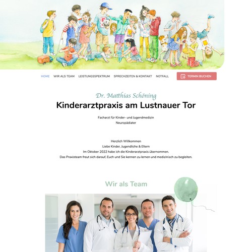 Web page design contest entry by little fish