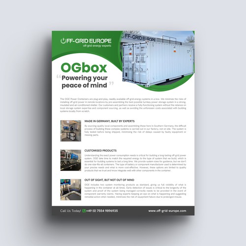 Promotional flyer Design by Distinguish♐︎