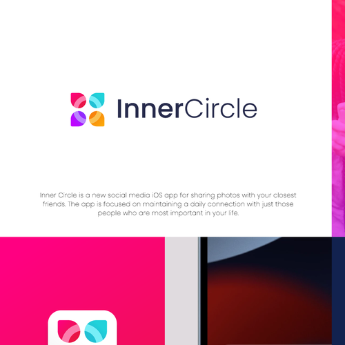 Inner Circle: a photo sharing app for just your closest friends Design by Danhood