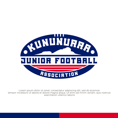 Kununurra Junior Football Association  Logo Design by Bad Flow