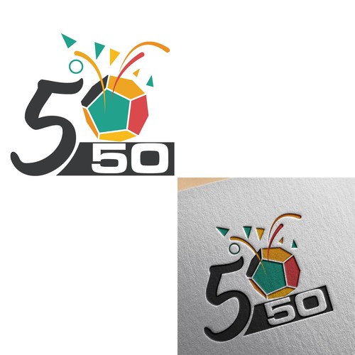 Desing a raffle competition logo for 50/50 Design by NOSHA bizsol