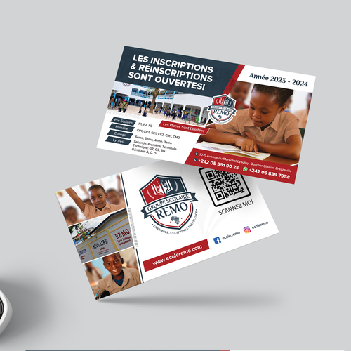 Design a classy flyer for an effective school rebranding & enrollment program Design by vcreatived