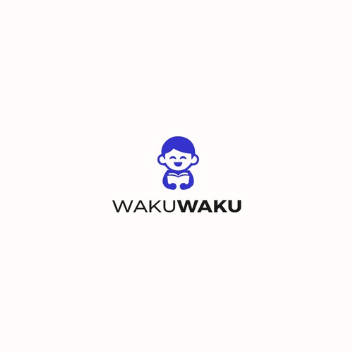 Waku Waku App Logo! Design by Artur Zherdetskii