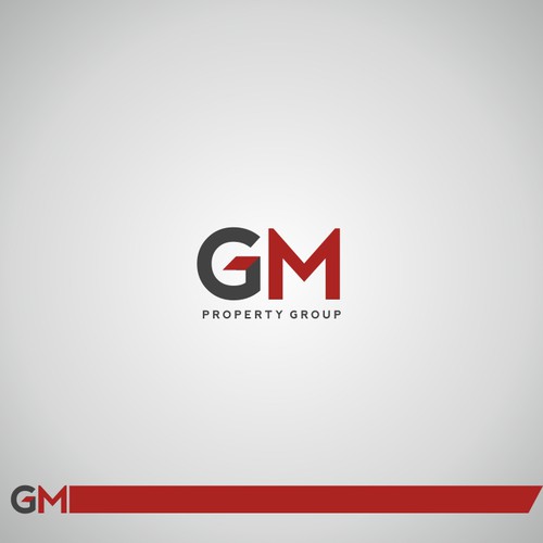 logo for GM Property Group Design by Designdicate™