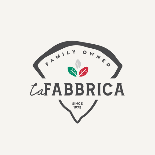 We need a powerful logo for our pizza production - La Fabbrica Design by GK_Kolektiv