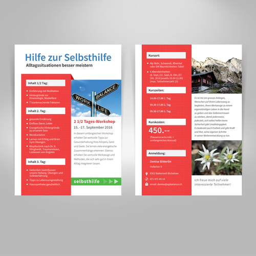 Postcard, flyer or print contest entry by pop ● design