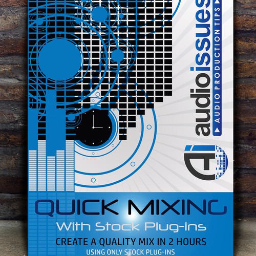 Create a Music Mixing Poster for an Audio Tutorial Series Design por MariposaM&D