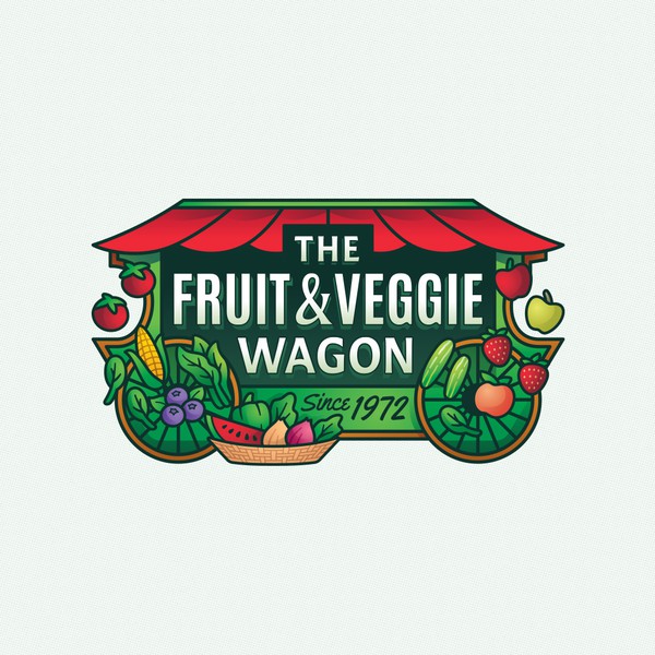 Fruit and Vegetable Logo Design
