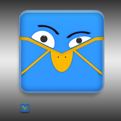 iOS app icon design for a cool new twitter client Réalisé par Acep_rachman