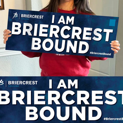 College Acceptance Sign Design by SoftSkills