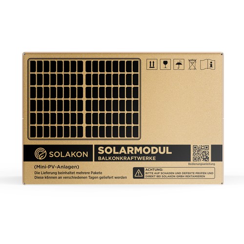 Create a nice Packaging Design for Solar Panels Design by Rajith Shantha