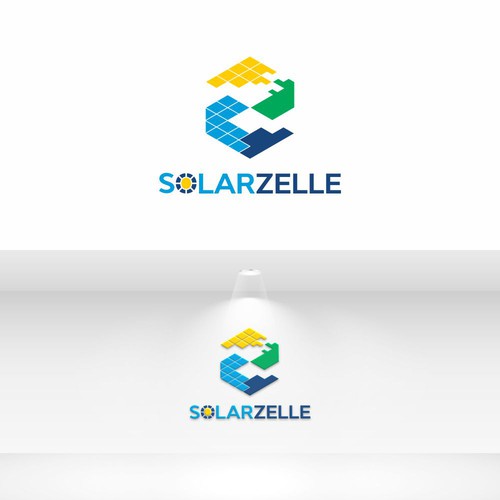 Create two elegant logos in one common style (Stationary stores for Telco & solar) Design por BulbLux ✧ Studio