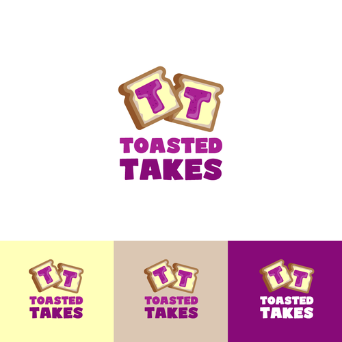 Designs | (Toasted Takes) Clean Classy Youtube Channel Logo for Movie ...