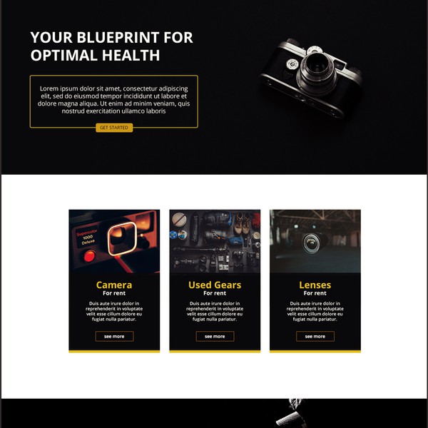 Landing page for DC 